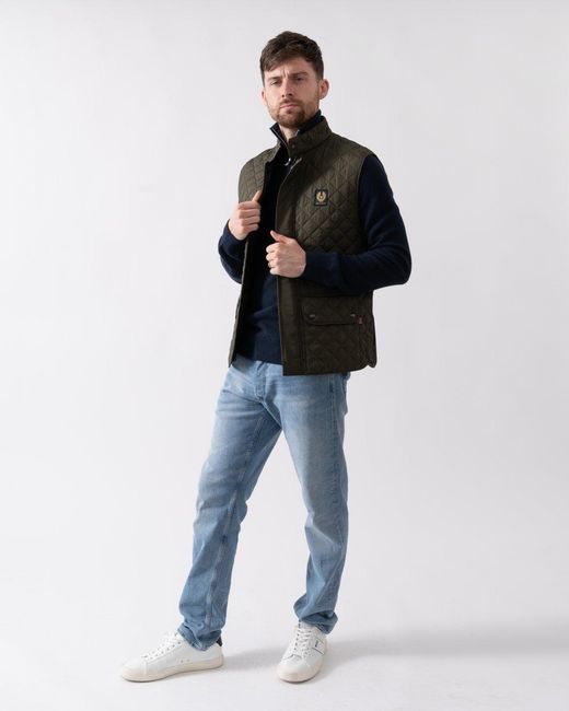 Belstaff Black Icon Gilet for men