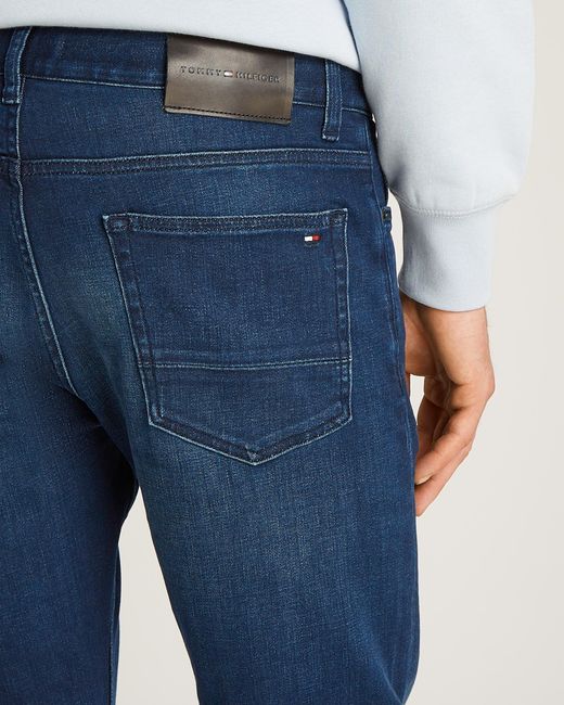Tommy Hilfiger Blue Core Bleecker Jeans for men
