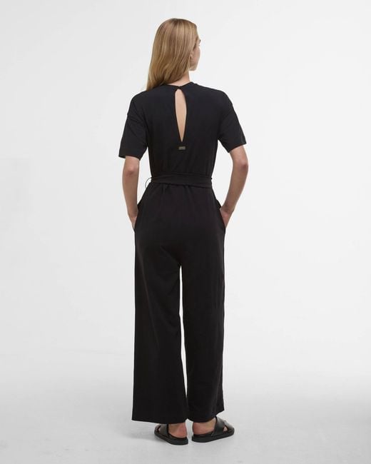 Barbour Black Sierra Jumpsuit