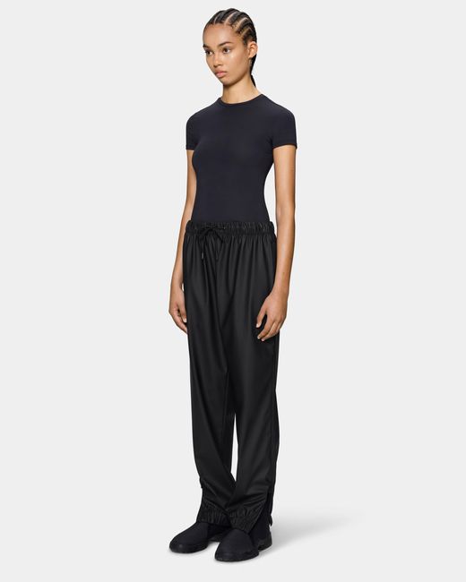 Rains White Pants Regular