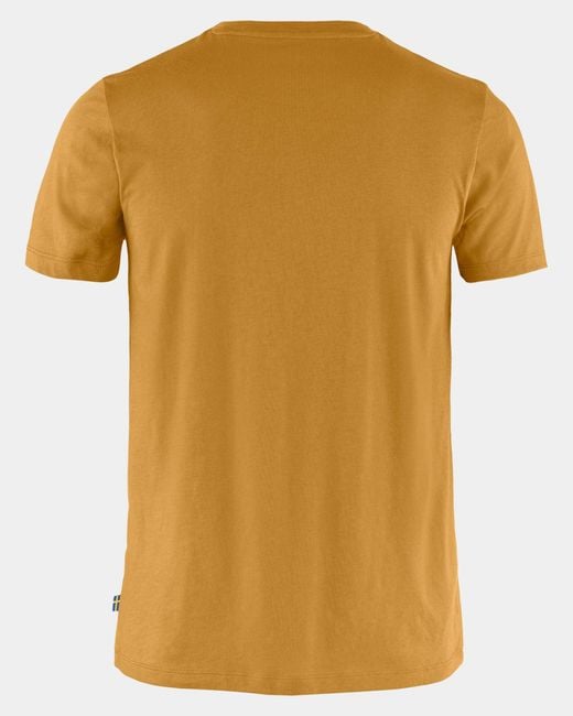 Fjallraven Yellow Fox T-Shirt for men