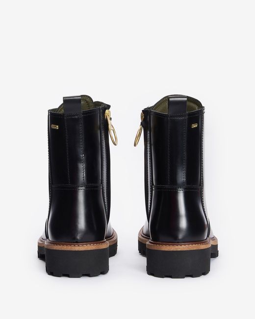 Barbour Black Blake Hiker Boots