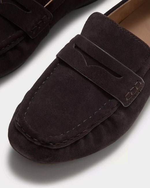 Fitflop Brown Delicato Suede Loafers