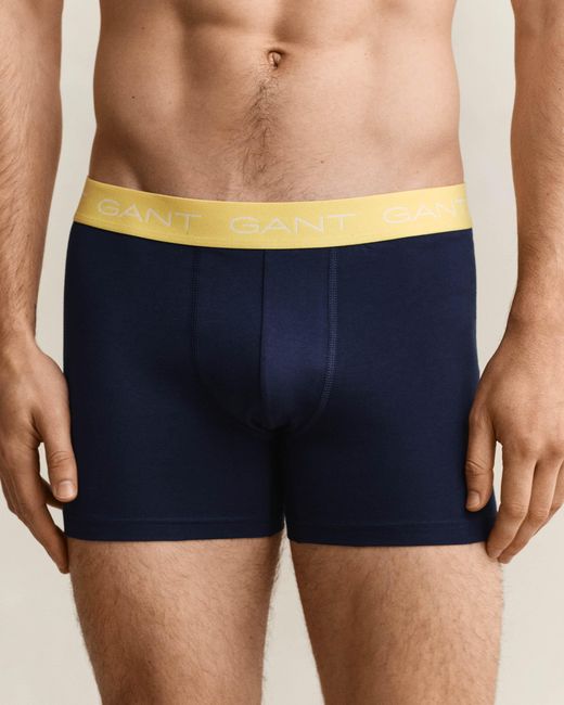 Gant Blue Boxer Brief 3-Pack for men
