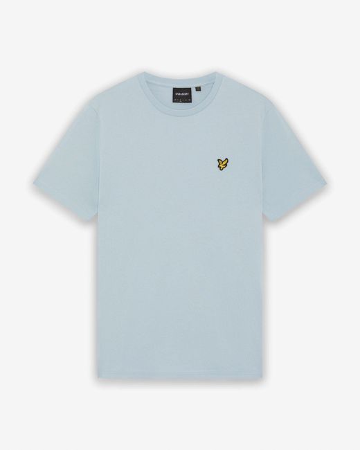 Lyle & Scott Blue Plain T-Shirt for men