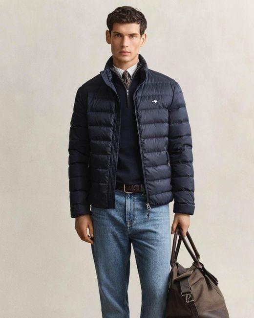 Gant Blue Light Down Jacket for men