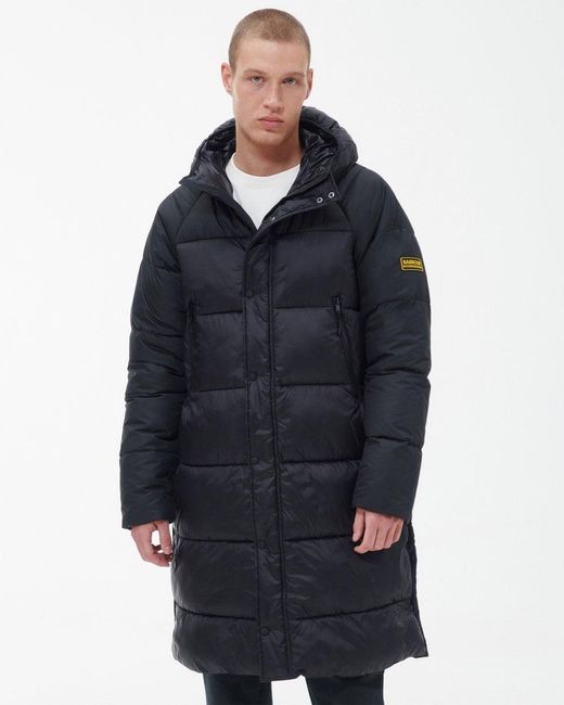 Barbour Blue Hoxton Quilted Parka for men