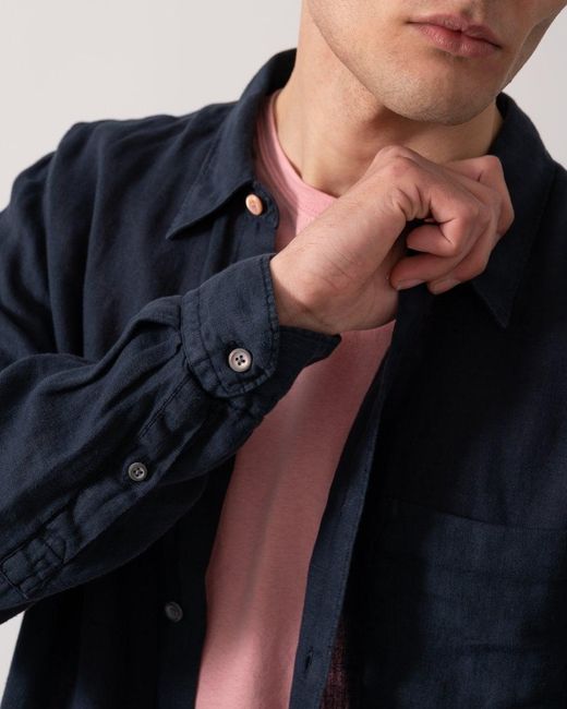 Paul Smith Blue Ps Long Sleeve Tailored Fit T-Shirt for men