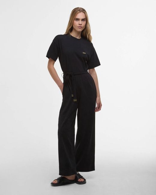 Barbour Black Sierra Jumpsuit