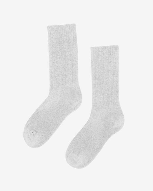 COLORFUL STANDARD White Organic Active Socks for men