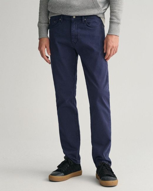 Gant Blue Regular Desert Jeans for men
