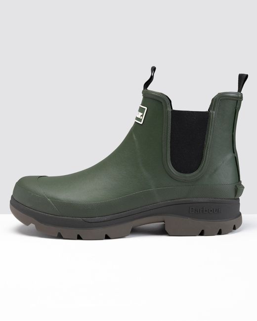 Barbour Green Nimbus Boots for men