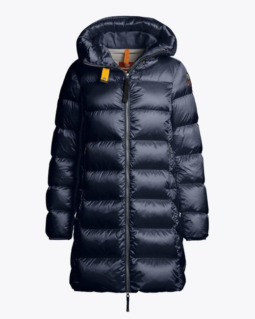 Parajumpers Blue Marion Hooded Down Jacket