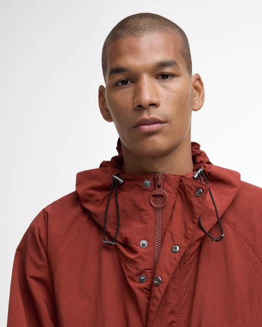 Barbour Red Rig Showerproof Jacket for men