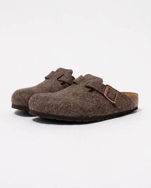 Birkenstock Multicolor Boston Wool Felt Clogs