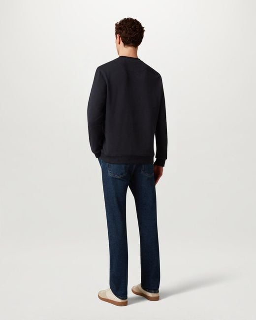 Belstaff Blue Logo Sweatshirt for men