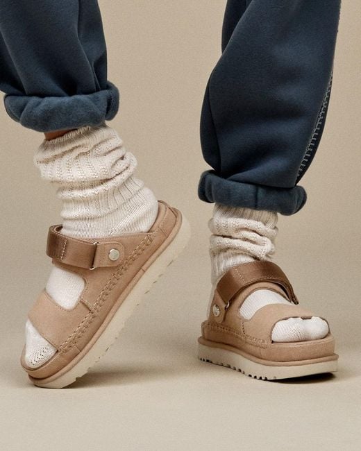 Ugg Natural Goldenstar Glide Sandal