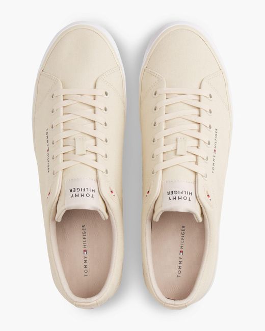 Tommy Hilfiger White Harlem Core Trainers for men