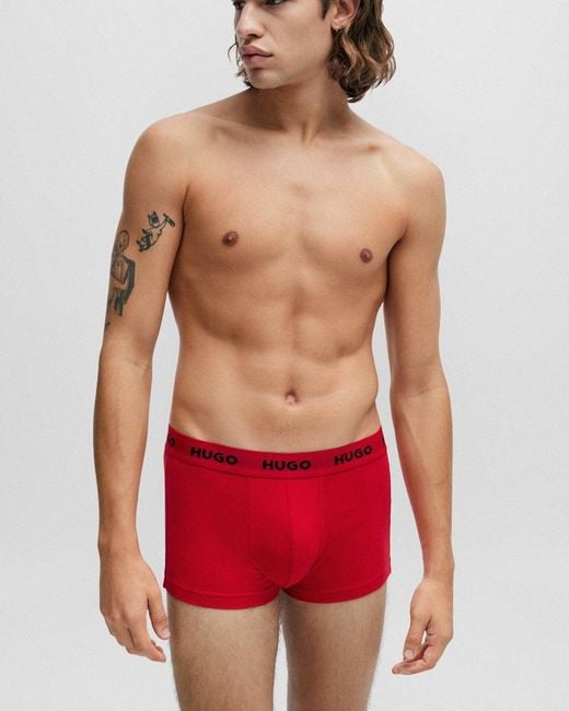 HUGO Red Triple Pack Trunks // 972, Size: S for men