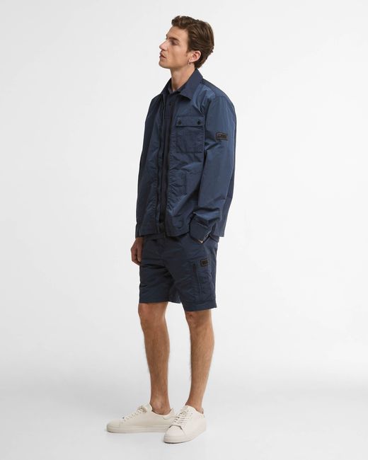 Barbour Blue Inline Shorts for men