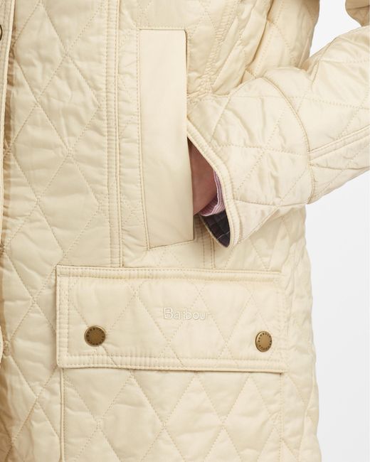 Barbour Natural Summer Beadnell Quilted Jacket