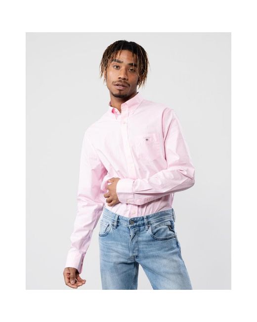 Broadcloth Regular Button Down Shirt 