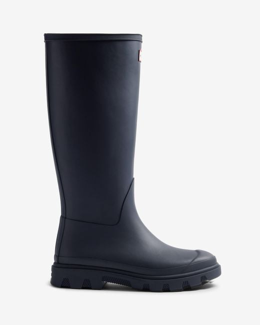 Hunter Blue Downpour Tall Boot