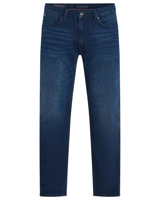 Tommy Hilfiger Blue Core Bleecker Jeans for men
