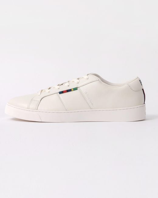 Paul Smith Natural Beech Leather Trainers for men