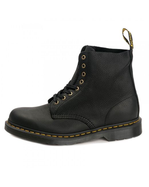 dr martens black 1460 pascal hardware boots