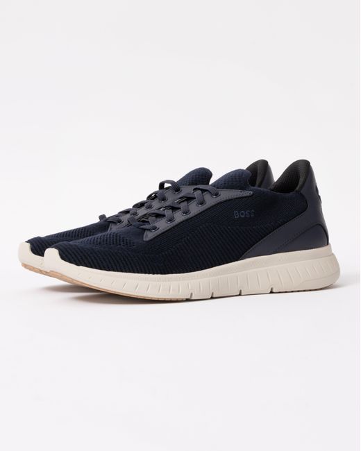 Boss Blue Titanis_Slon_Knwal Trainers for men