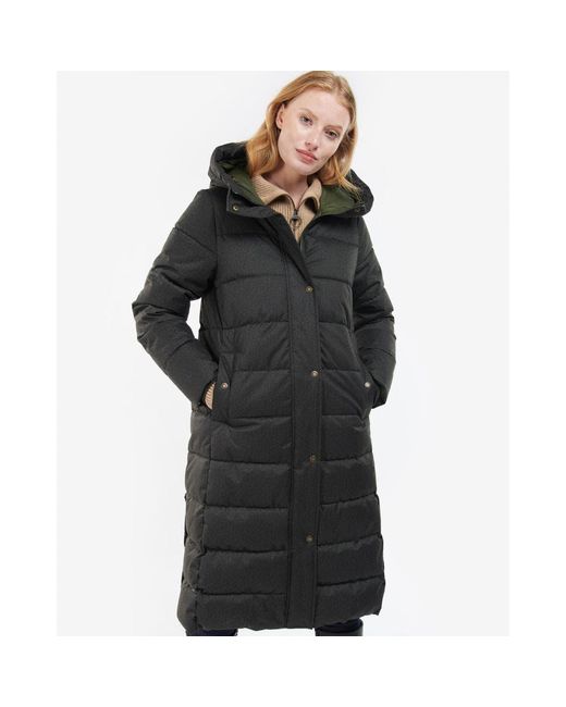 Barbour Musk Long Quilted Jacket in Black | Lyst Canada