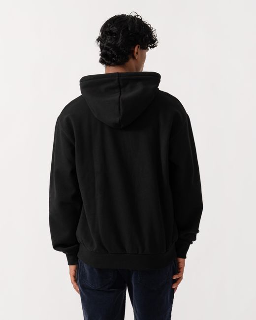 Lacoste Black Fleece Classic Fit Hoodie for men