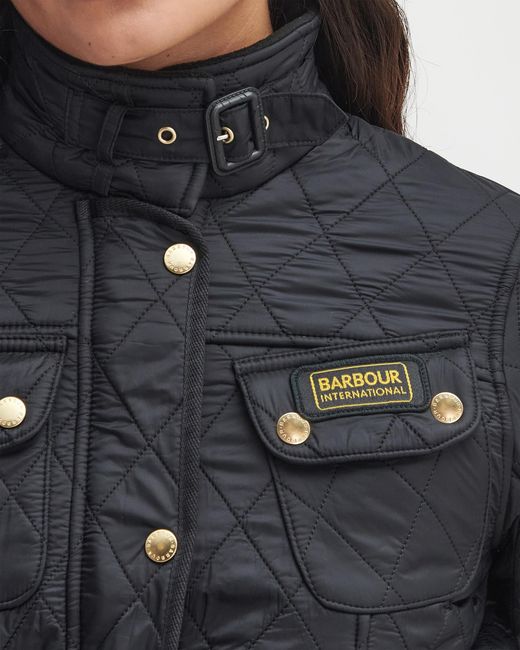 Barbour Black Polarquilt Jacket