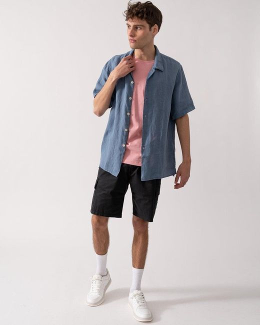 Paul Smith Blue Ps Short Sleeve Casual Fit T-Shirt M2R-695U-P22354 for men
