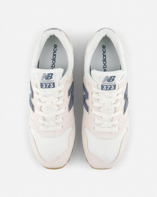 New Balance White Trainers