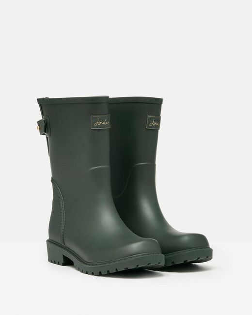 Joules Black Wistow Wellies