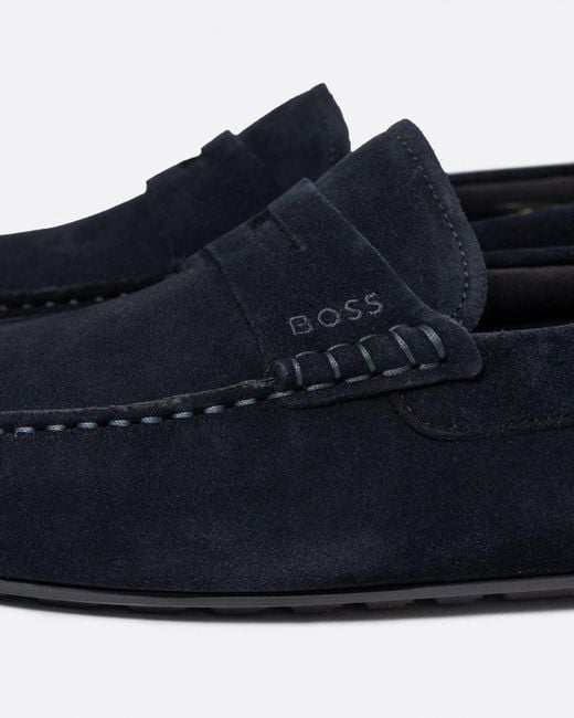 Boss Blue Noel_mocc_sd_n Shoes for men