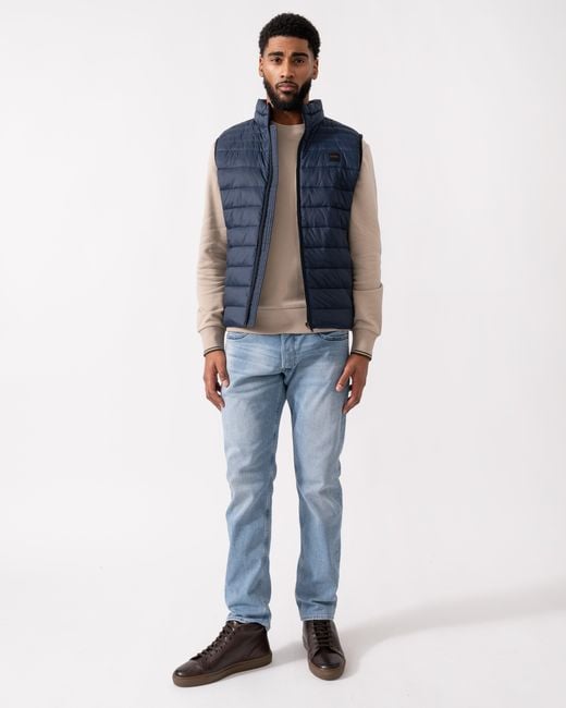 Boss Blue Odeno 2 Gilet for men