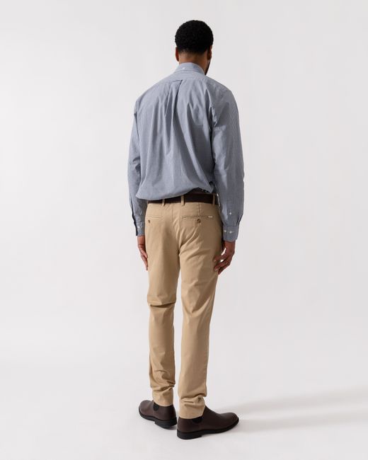 Gant Gray Regular Fit Classic Poplin Gingham Shirt for men