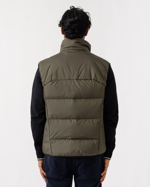 Boss Gray Ow Urbanex Puffer Gilet for men