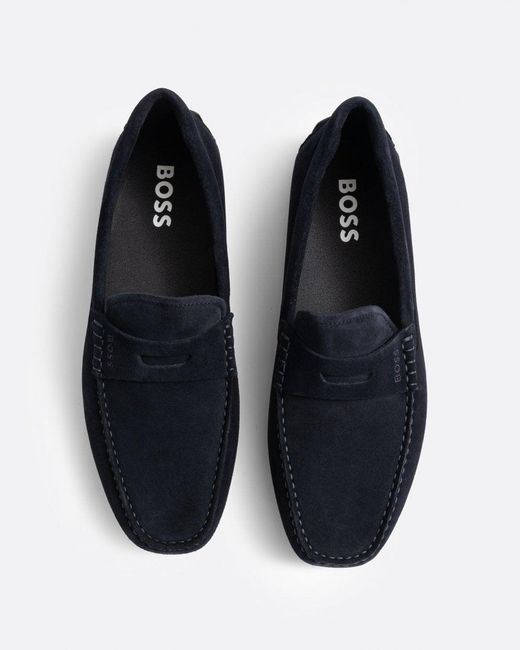 Boss Blue Noel_mocc_sd_n Shoes for men
