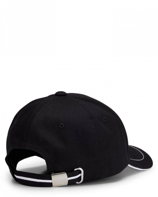 Boss Black Cap-1 Cotton-Twill Cap With Logo Detail Nos for men