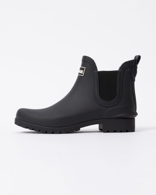 Barbour Black Wilton Wellingtons