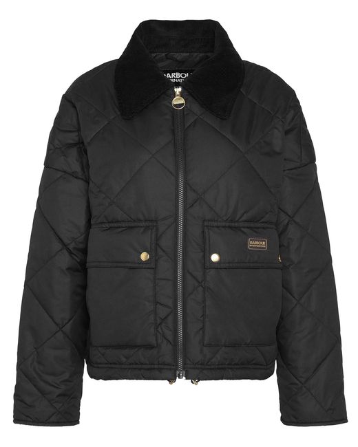 Barbour Black Laia Quilted Jacket