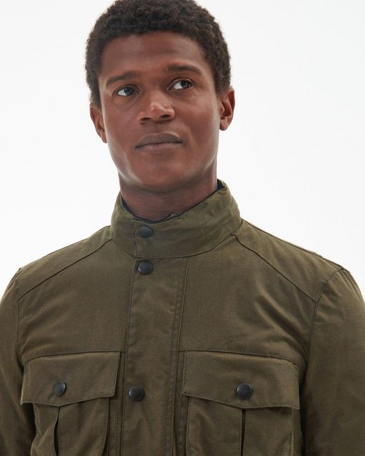 Barbour Green Corbridge Wax Jacket for men