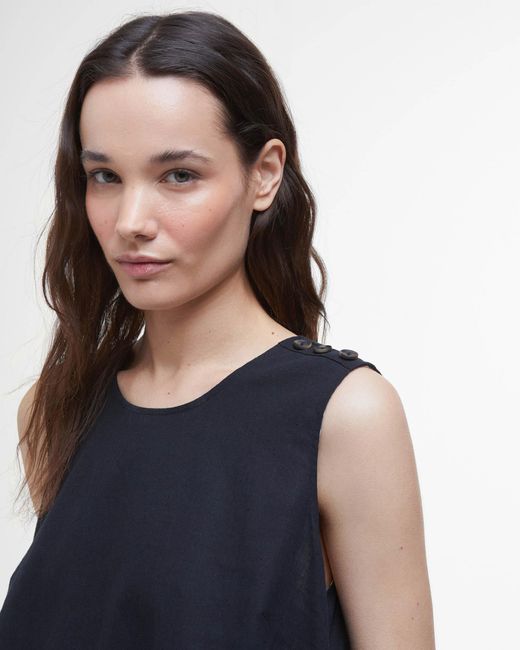 Barbour Blue Lucy Mini Dress