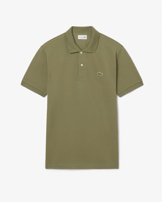 Lacoste Green Classic Fit L.12.12 Short Sleeve Polo Shirt Size: L for men