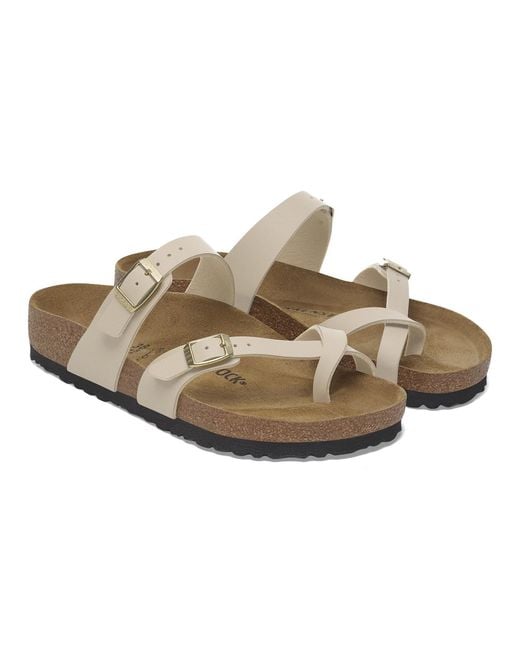 Birkenstock Brown Mayari Birko Flor Sandals