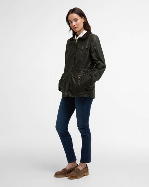 Barbour Black Summer Sapper Wax Jacket